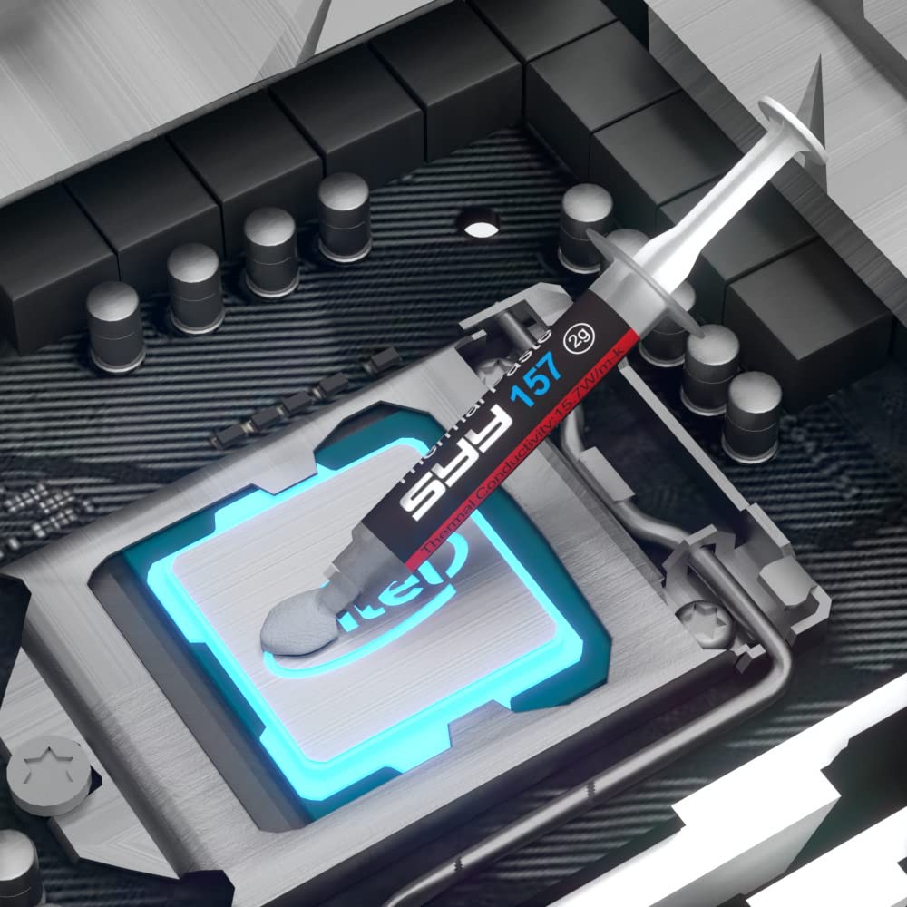 Premium Thermal Paste for CPU - 2 Grams High Performance Heat Transfer