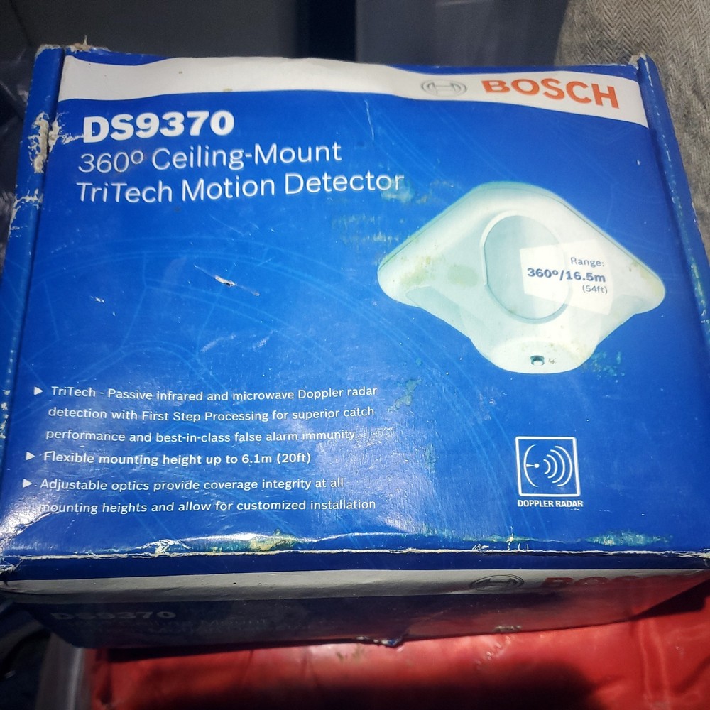 Bosch DS9370 Panoramic TriTech 360� Motion Sensor Ceiling Mount, White