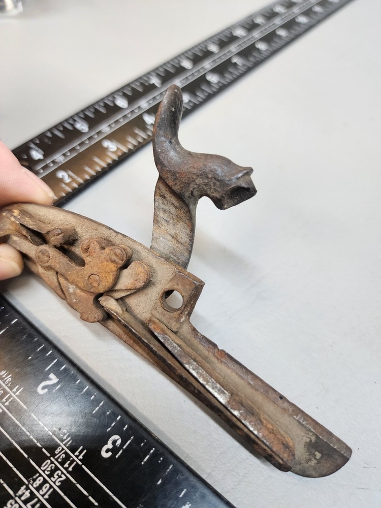 19th Percussion Lockplate Hammer Engraved Ornate