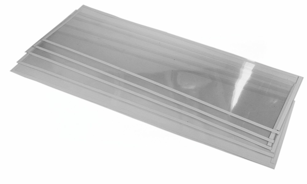 (5) Dragway Tools Light Films for Model 260 Sandblast Cabinet