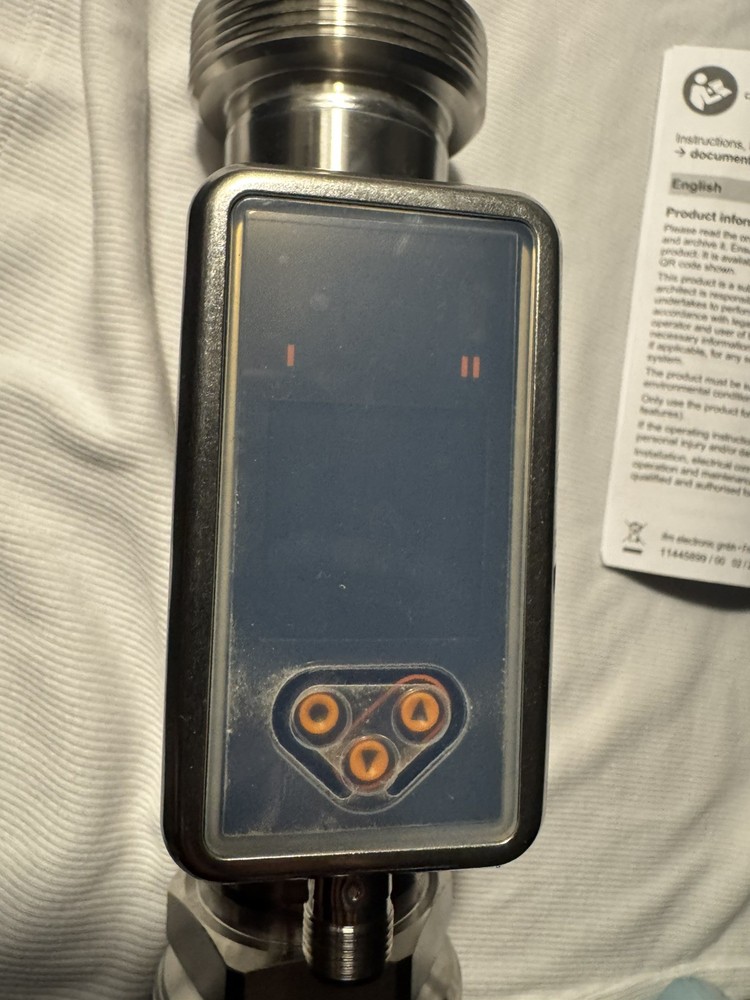 IFM SU2021 Flow Meter