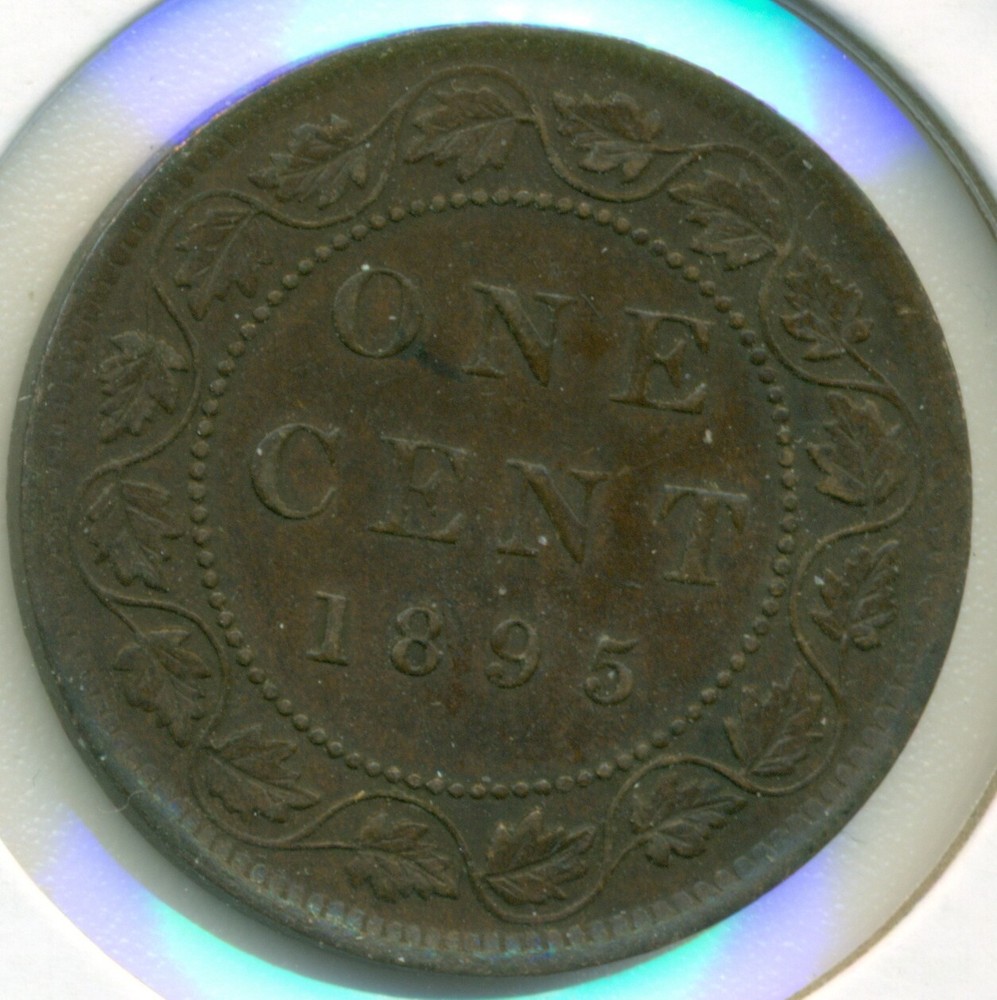 1895 CANADA LARGE CENT, EXTRA FINE, GREAT PRICE!