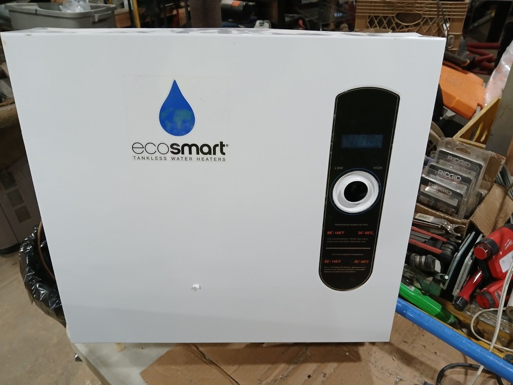 EcoSmart 36 kW 7.03 GPM 240-Volt Electric Tankless Water Heater/Open box, Parts