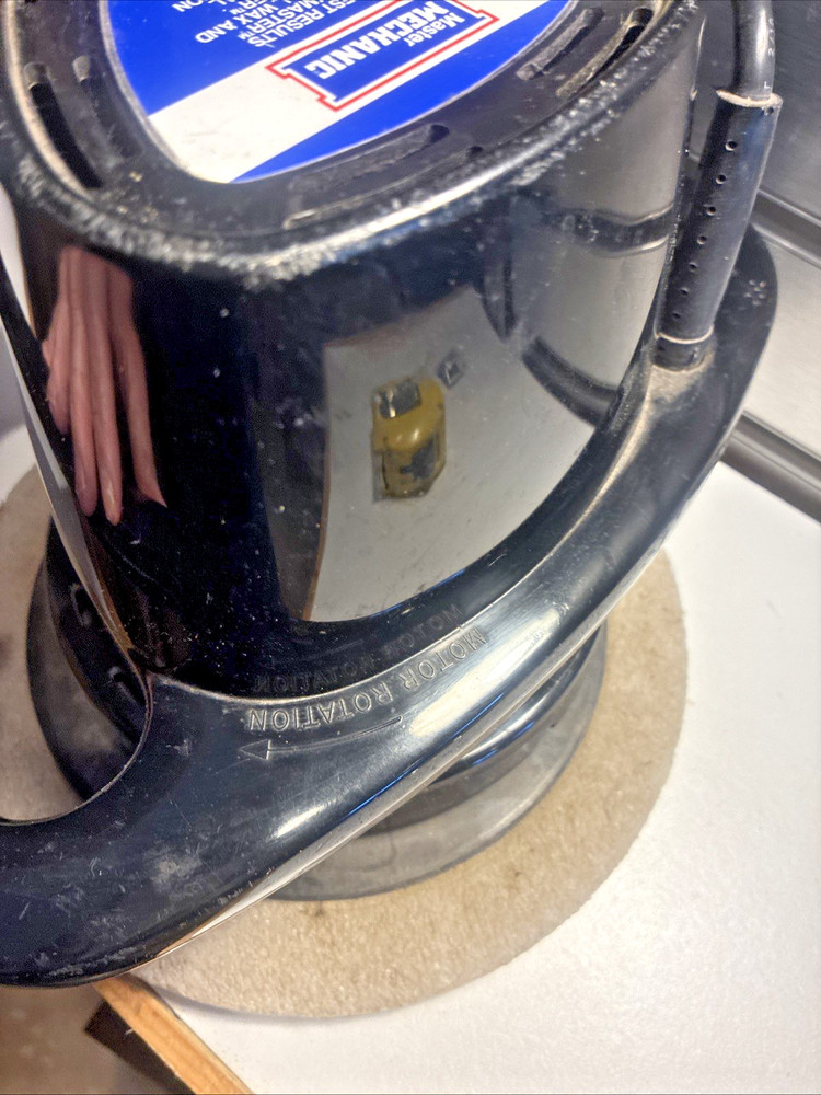 Random Orbital Buffer & Polisher Master Mechanic 9” Pad Size Tool Only No Bonnet