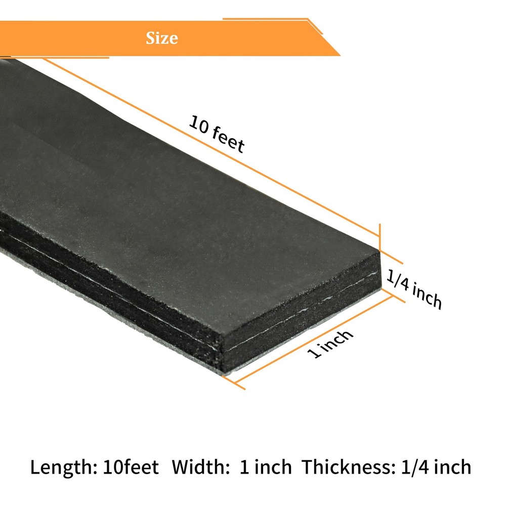 DOBTIM Adhesive Reinforced Solid Rubber Sheets, Rolls & Strips Cloth Inserted...