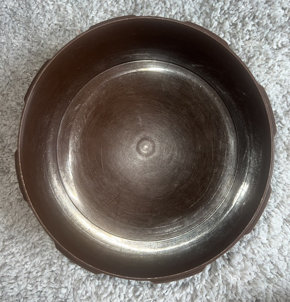 Tupperware Brown Round Servalier Storage Container Without Lid
