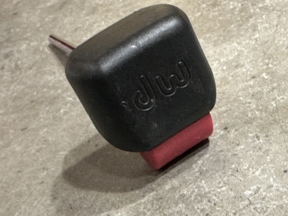 DW RED Beater one tiny tooth mark #RD2