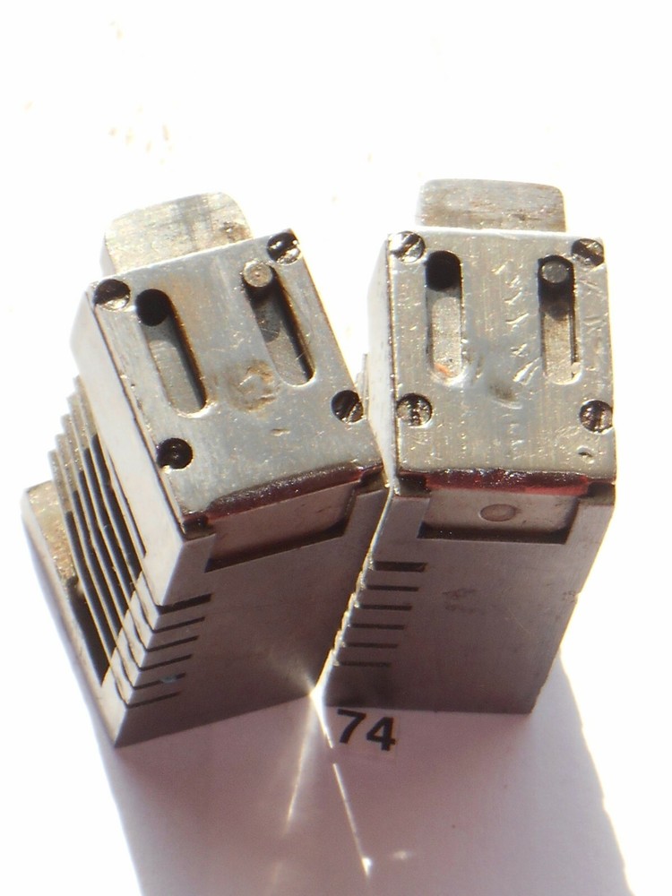 ATLANTIC | Reverse letterpress numbering machine lot | 74