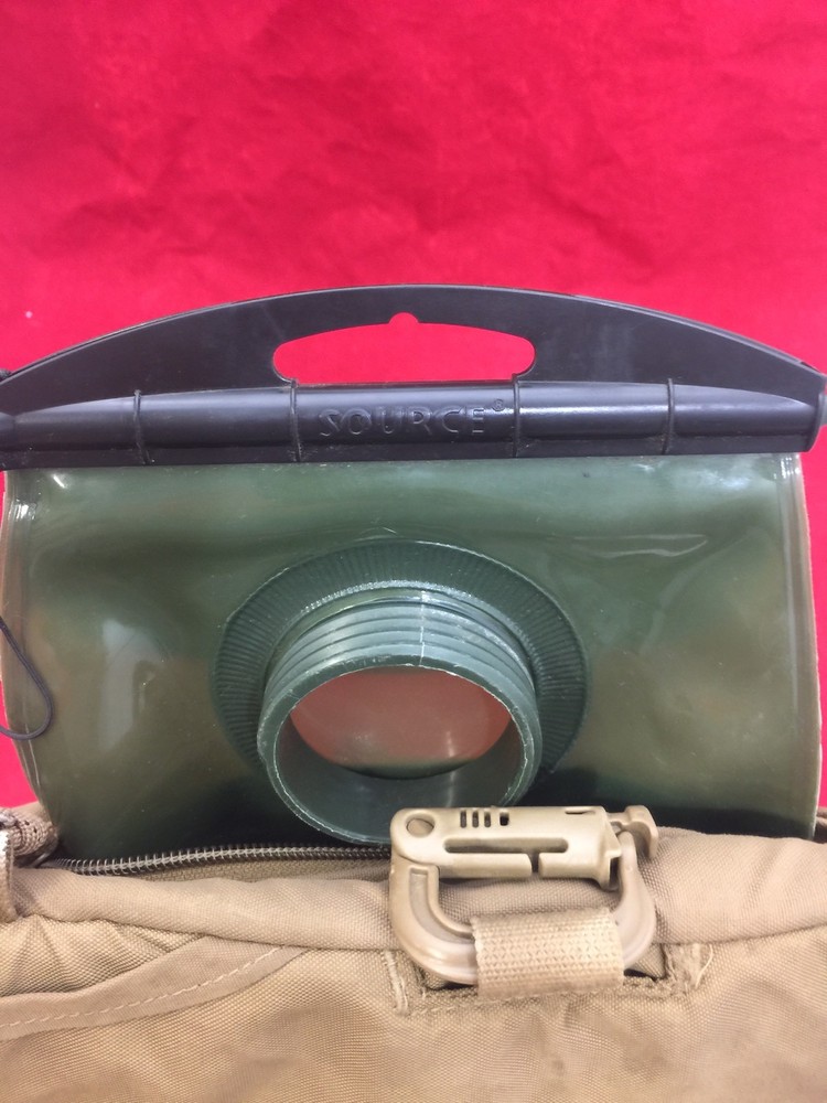 HYDRATION SOURCE Coyote Brown Hydration System 3L 100 Oz. Type 1