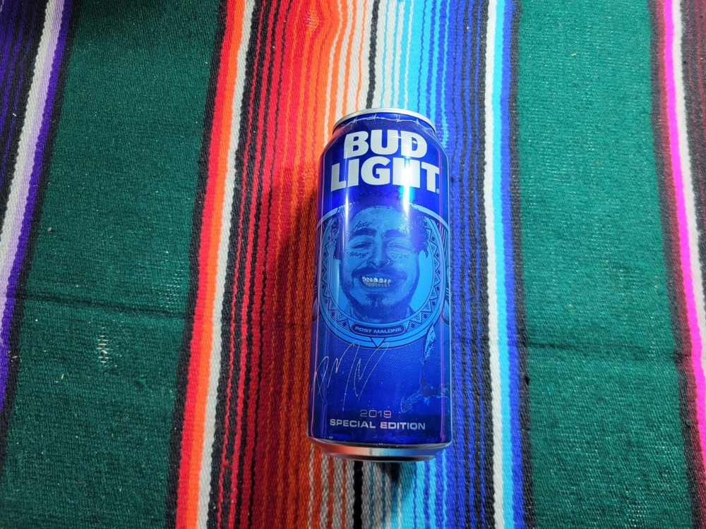 Post Malone Bud Light Empty Can