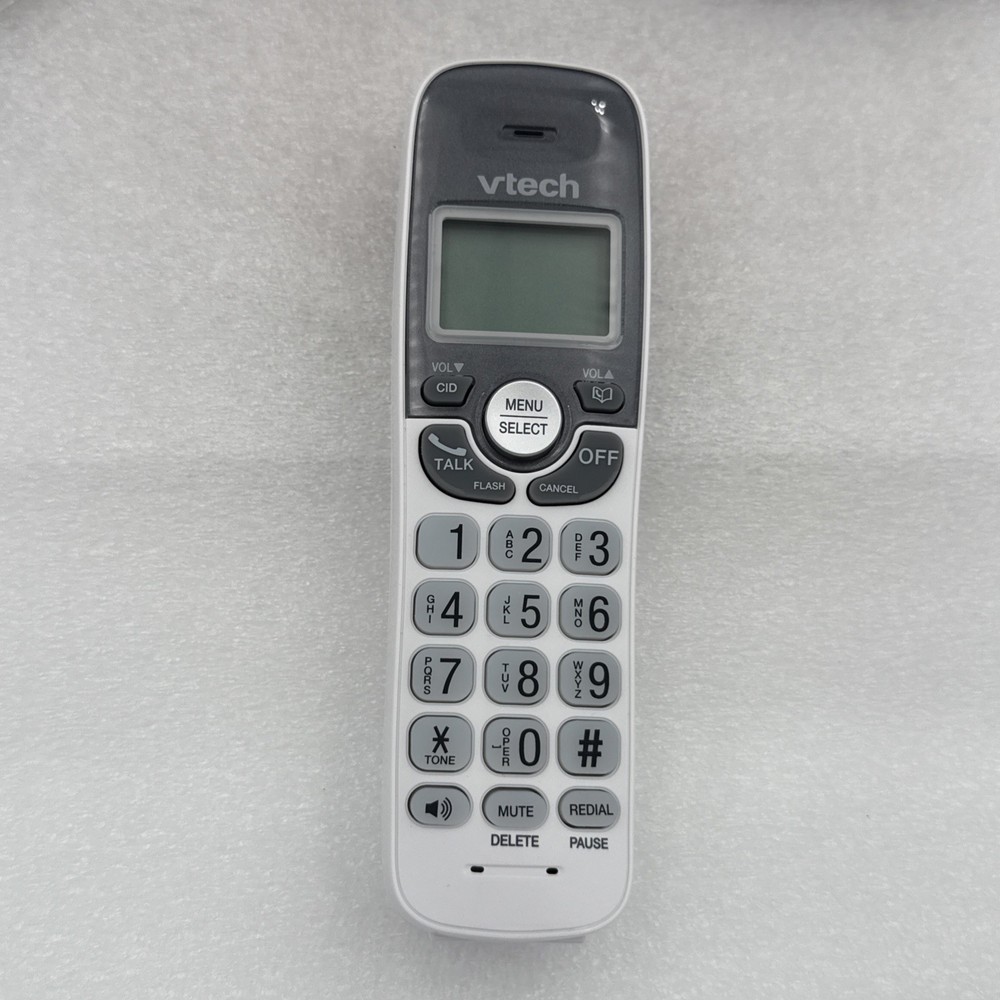 VTech Cordless Phone with DECT 6.0, Full-Duplex Speakerphone, Lighted Display, B