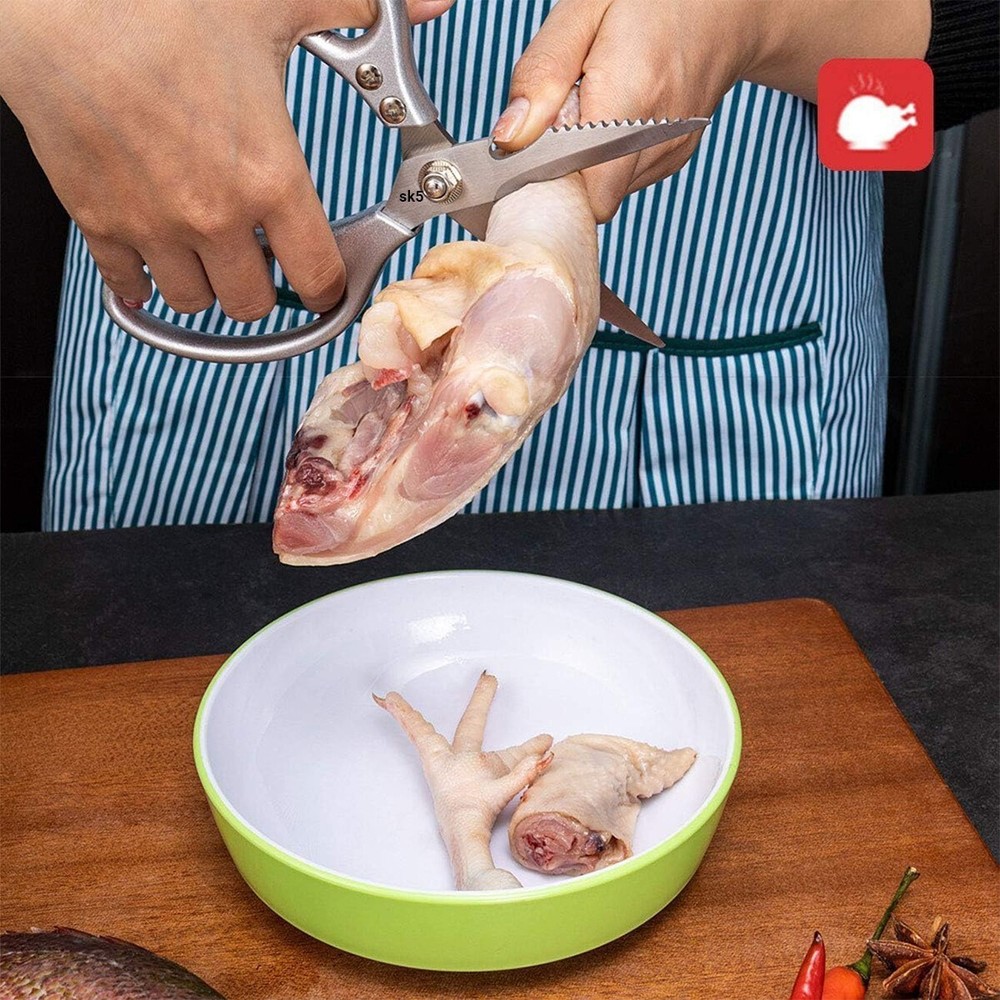 Kitchen Scissors Multi-purpose Kitchen Shears Heavy Duty Sharp Stainless -