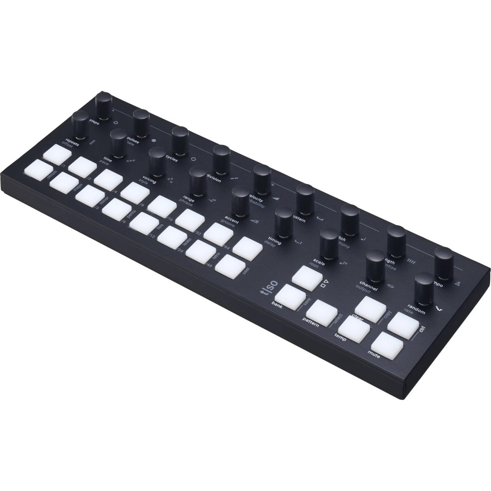 Torso Electronics T1 16-Track Algorithmic Desktop Sequencer - Black