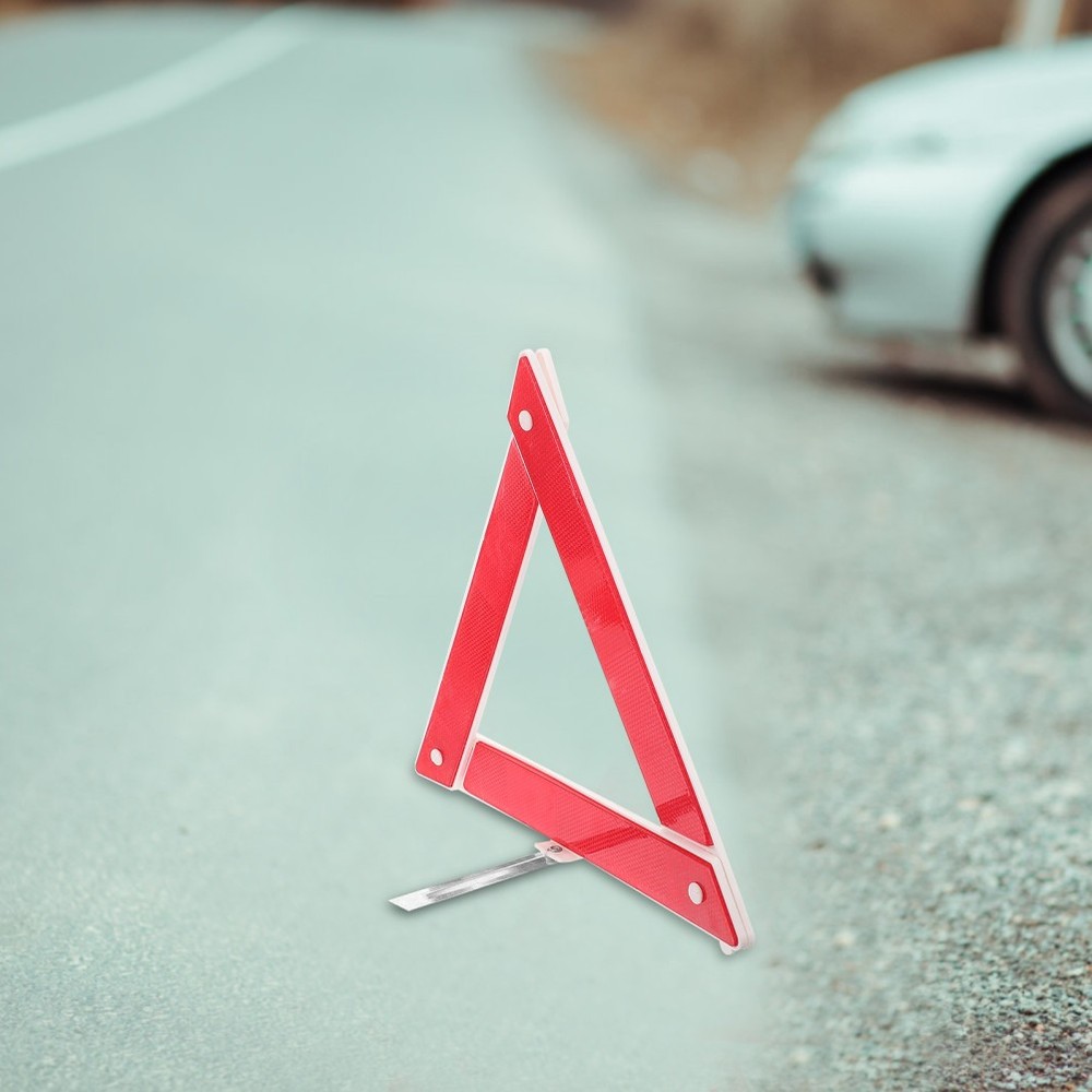 Triangle Warning Stand Road Emergency Triangles Car Reflective Auto Safety