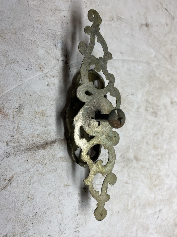 Vintage Allison Drawer Pull With Back Plate