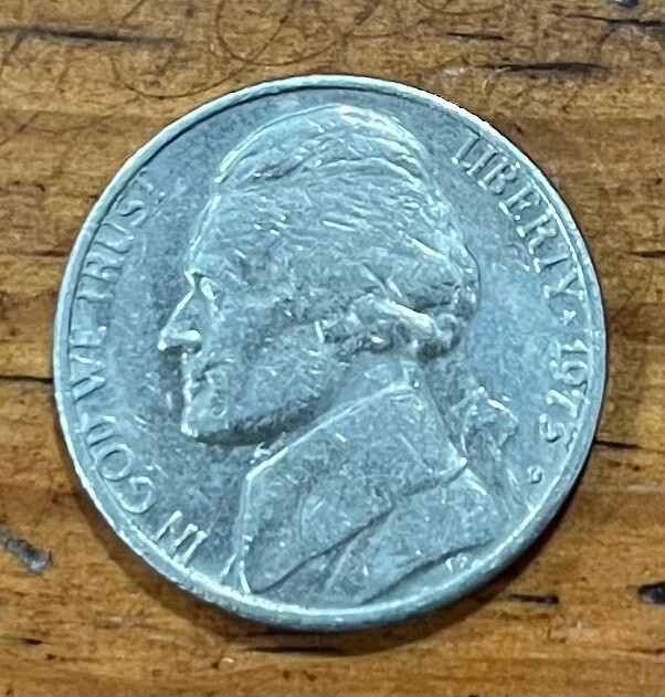 1973 D Jefferson Nickel
