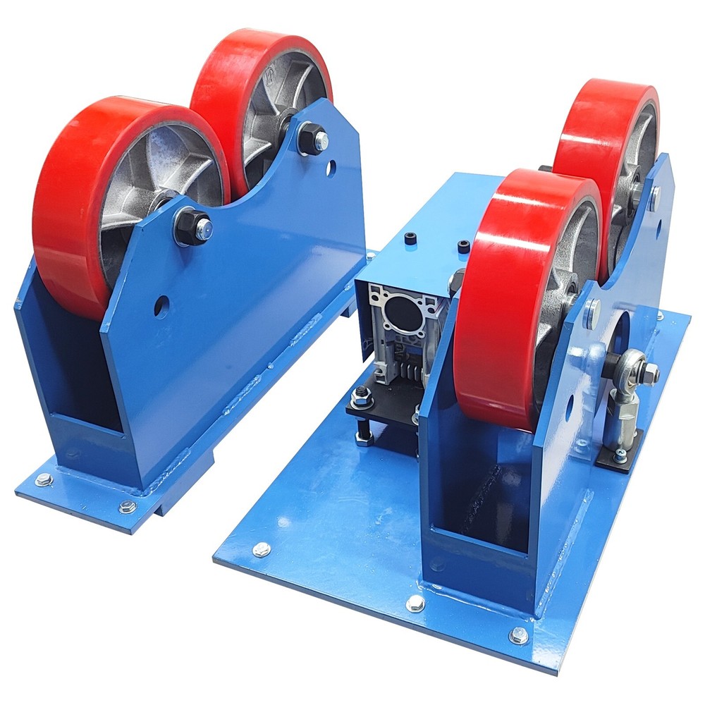 2000kg/4400lbs Loading Welding Rolls Split Type Welding Positioner 1.9-39.3inch