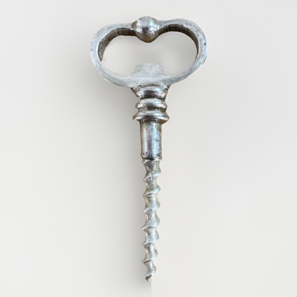 Key Shaped Metal Wine Bottle Corkscrew