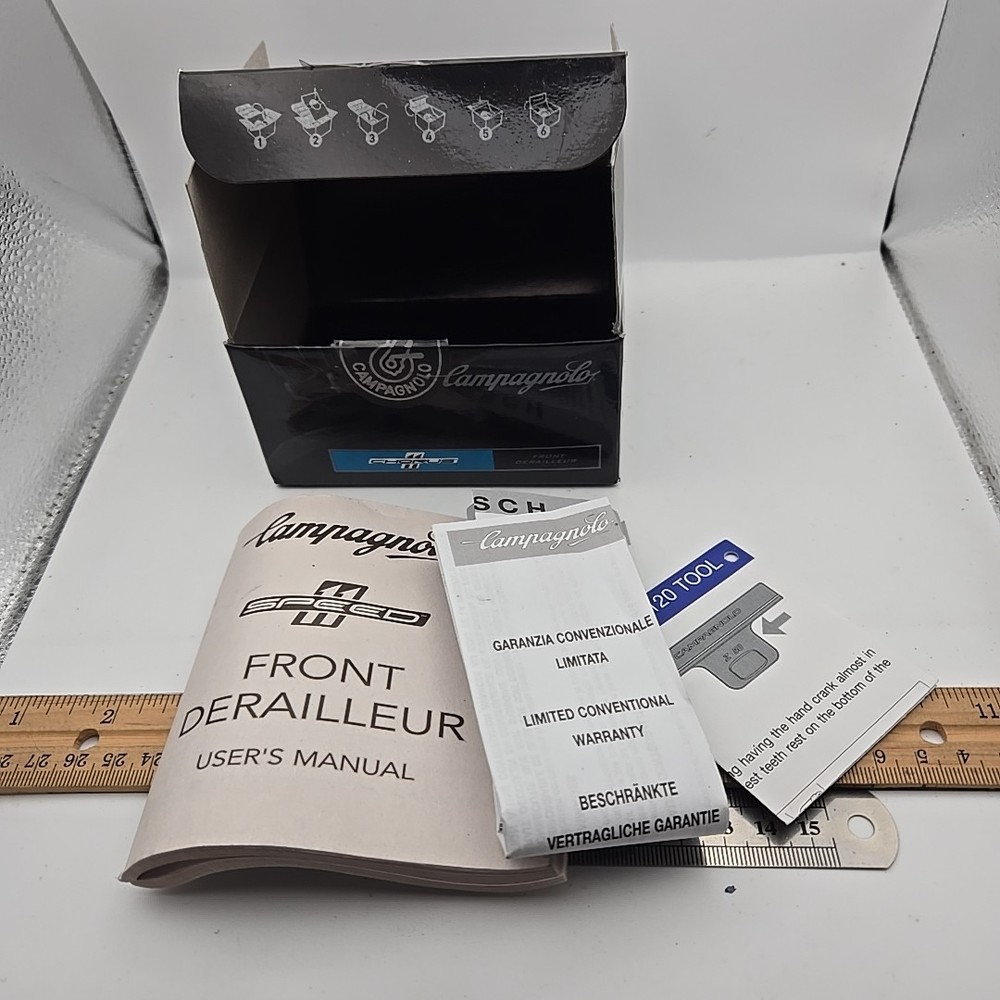 Campagnolo Chorus 11 Front Derailleur Empty Box Only