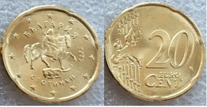 Bulgaria - 20 Cent 2026 UNC Lemberg-Zp