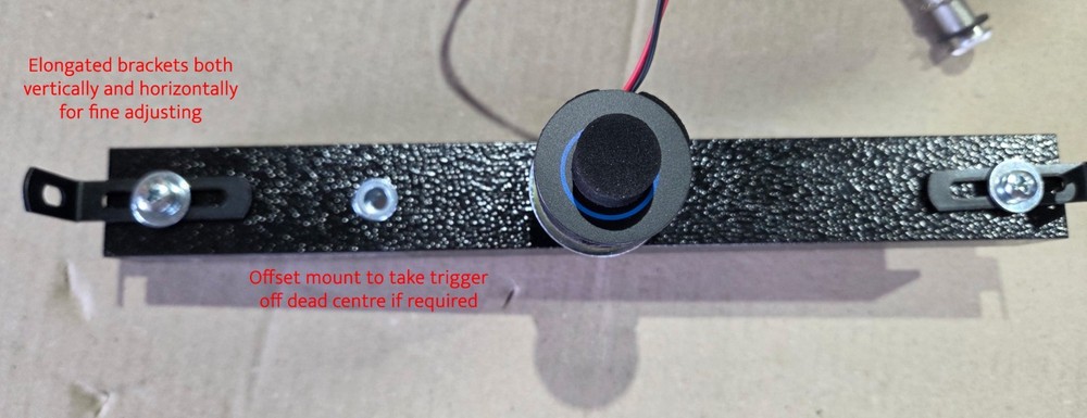 New Dual Zone Drum Trigger Bar 13"