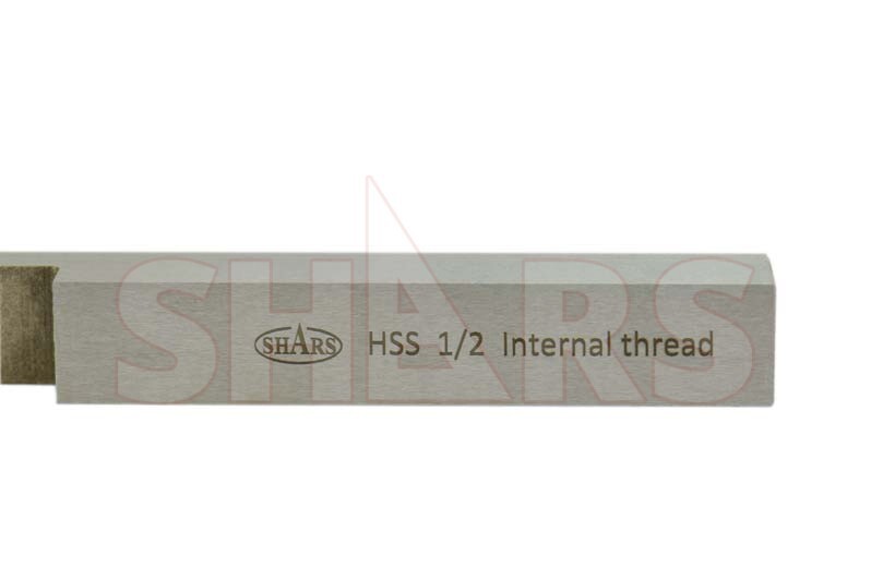Shars 1/2" Shank 8 PCS Solid HSS Turning Grooving Threading Tool Bit Set New #{