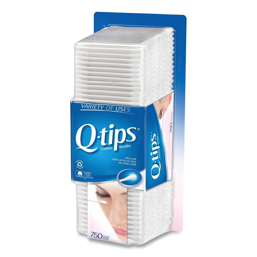 Q-tips Cotton Swabs Original 750 Count