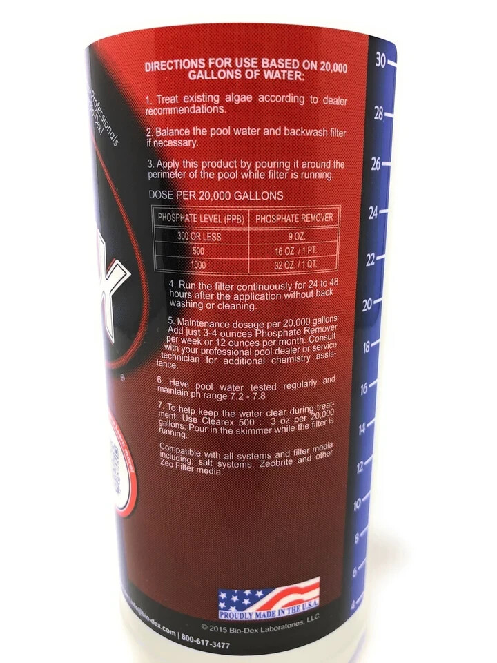 Bio-Dex Laboratories Phosphate Remover (32 Oz.)