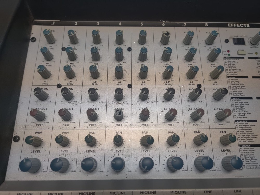 Alesis Gigamix 8FX Powered Mixer *