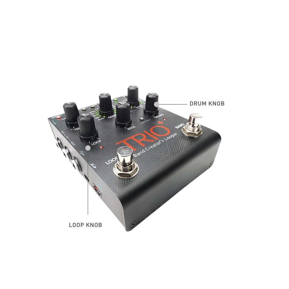 Digitech TRIOPLUS Band Creator and Looper Pedal
