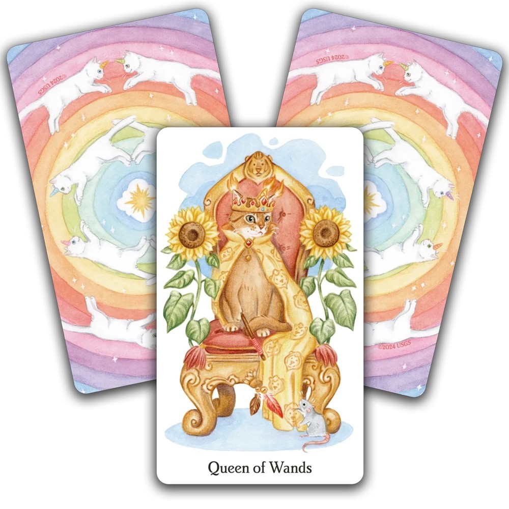 Caticorn Tarot: 78 Tarot Cards & Guidebook