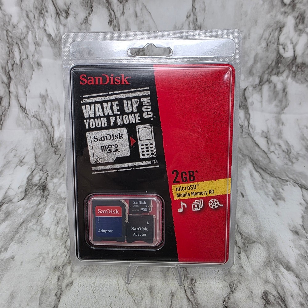 SanDisk 2GB MicroSD Mobile Memory Kit