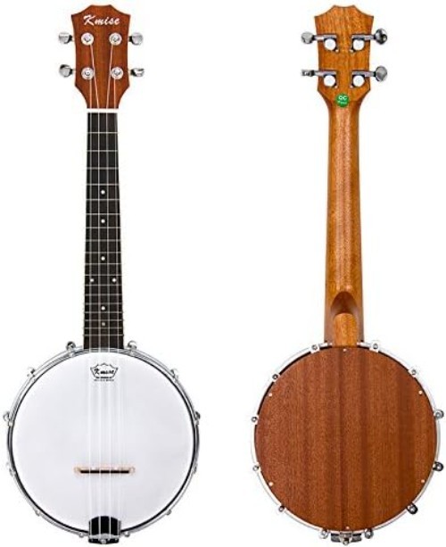 Concert Size Banjolele 4 Strings Professional Kit=