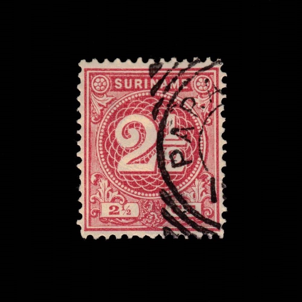 Surinam, Scott 19, Numeral, 1890, used