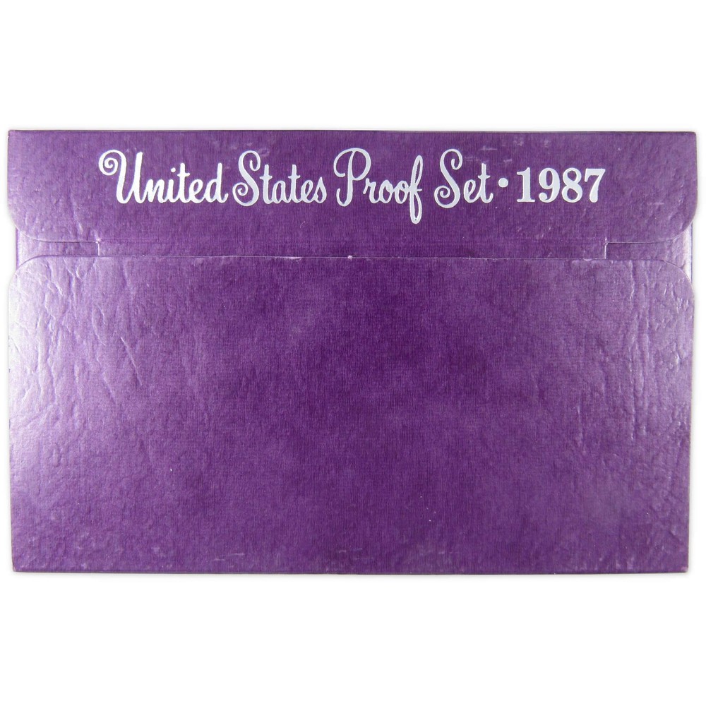 1987 Clad Proof Set U.S. Mint Original Government Packaging OGP
