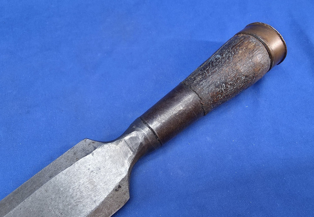 Interesting Heavy Unbranded 2" Bevel Edge Paring Chisel