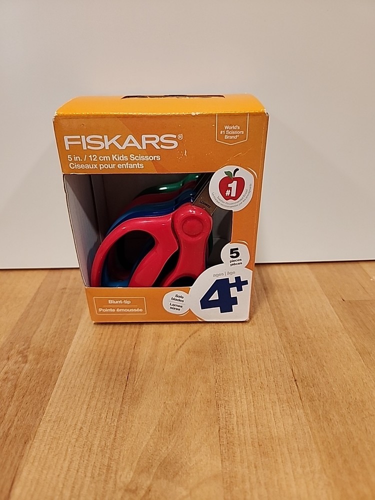 Fiskars Kids Sissors 5"/12 cm 5 Pack