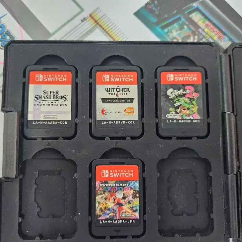 Nintendo Switch Game Bundle: Witcher 3, Smash Bros, Splatoon