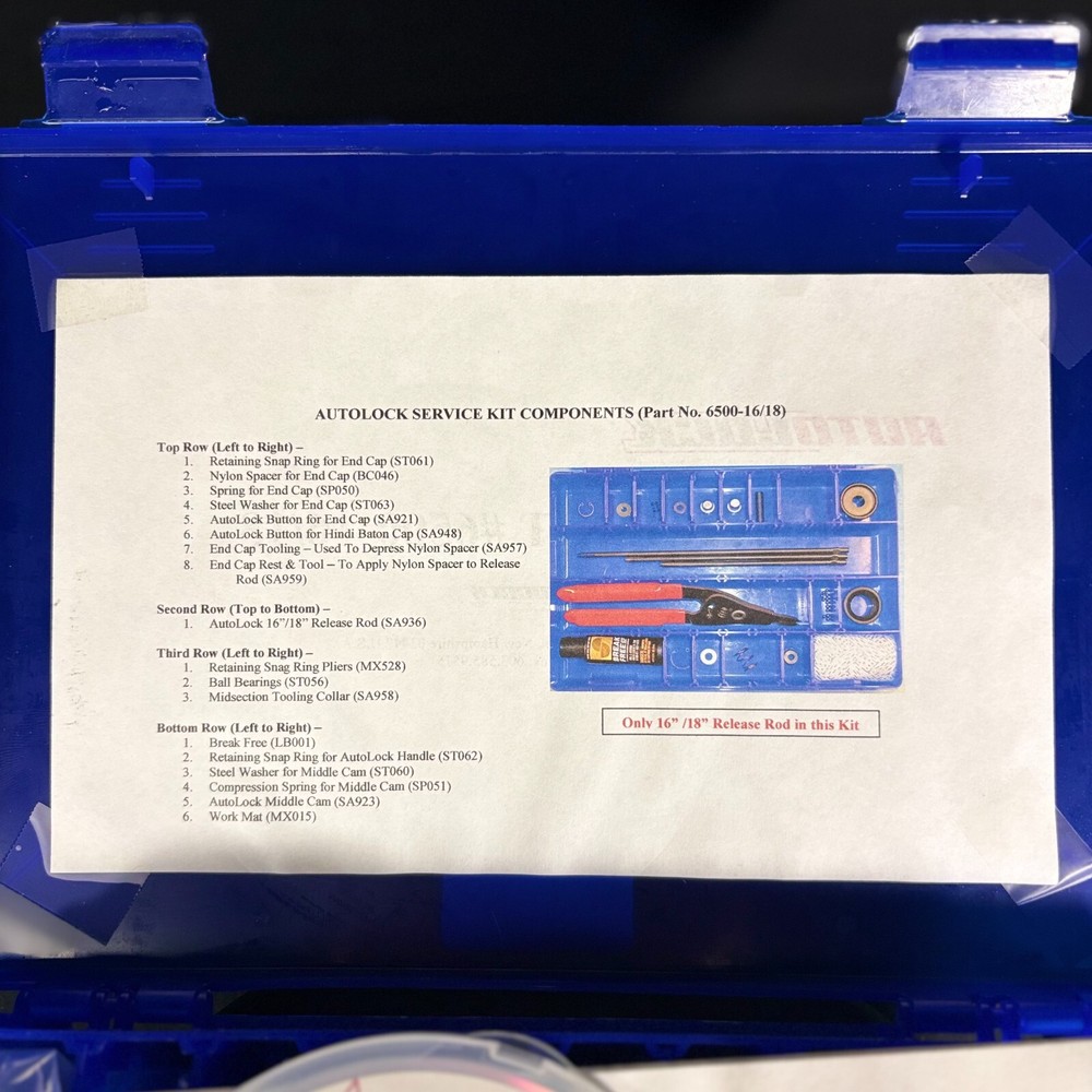 Monadnock Baton Service Kit 16"/18"