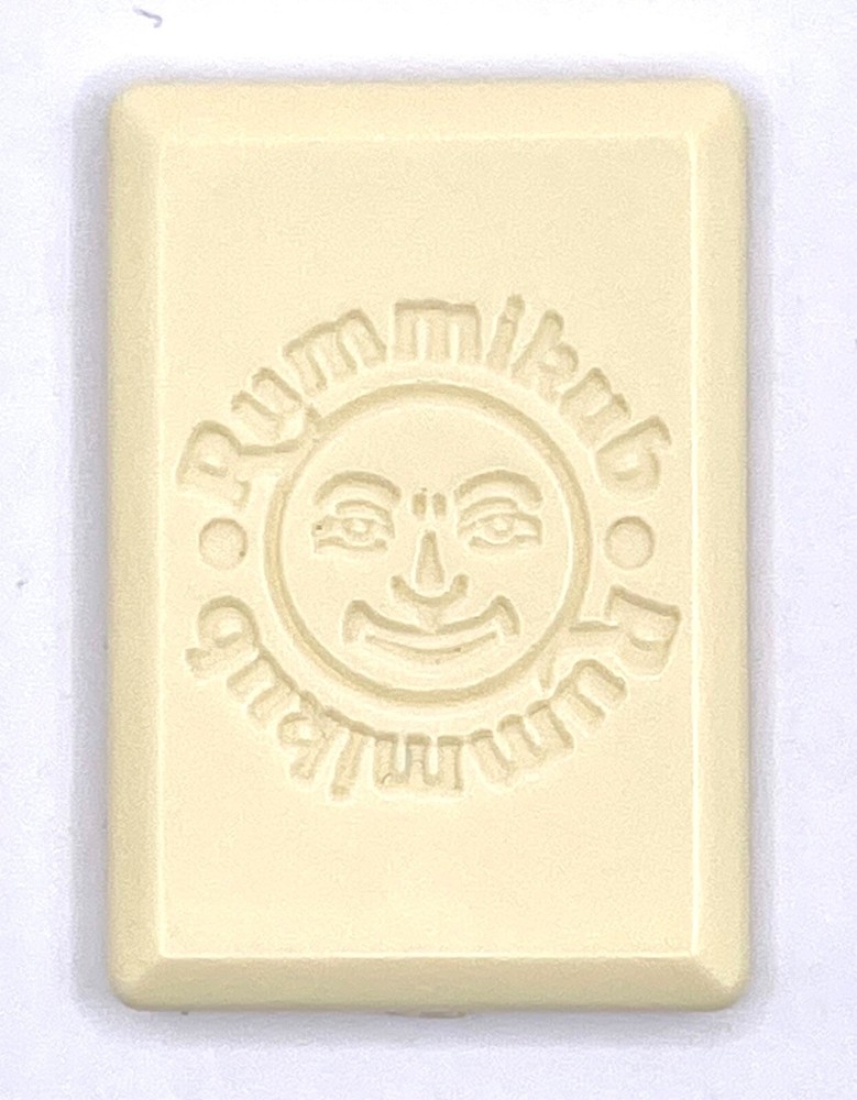 Rummikub Tile Black 9 Game Replacement Smooth Number Engraved Back Pressman