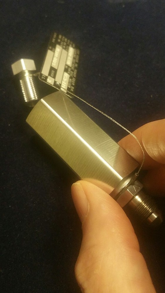 Lear Siegler Apollo Lunar Module Reaction Control System Helium Coupling NOS