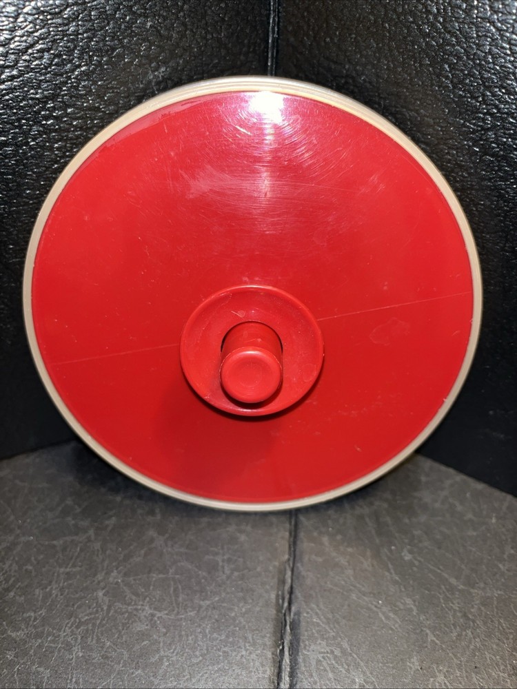 RED TUPPERWARE Pitcher Replacement Push Button LID ONLY 5.25” #1575-5