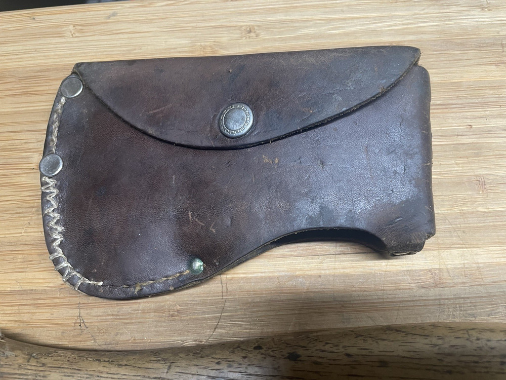 Vintage Plumb Hatchet With Nail Puller Original Handle Sheath