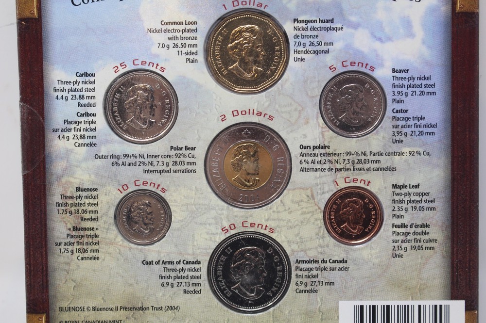 2004 Canada Congratulations Gift Mint Set
