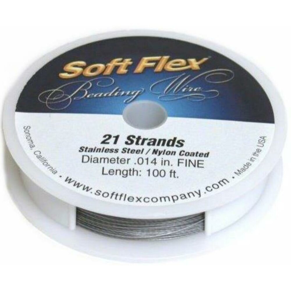 Beading Softflex Bead Flexing Wireflex Cord .014" 100 ft Kit