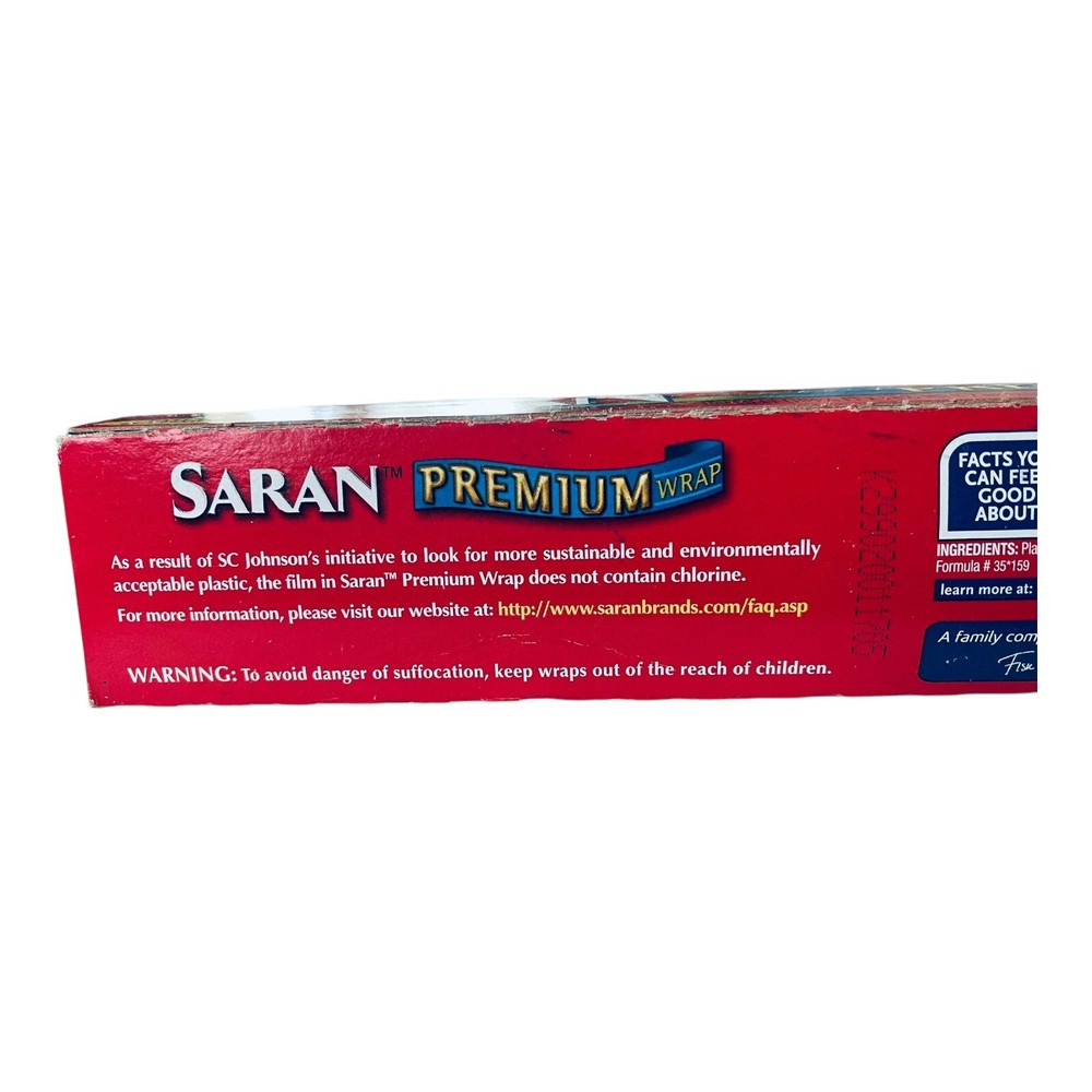Saran Premium Wrap 100ft Roll NEW UNOPENED 2011