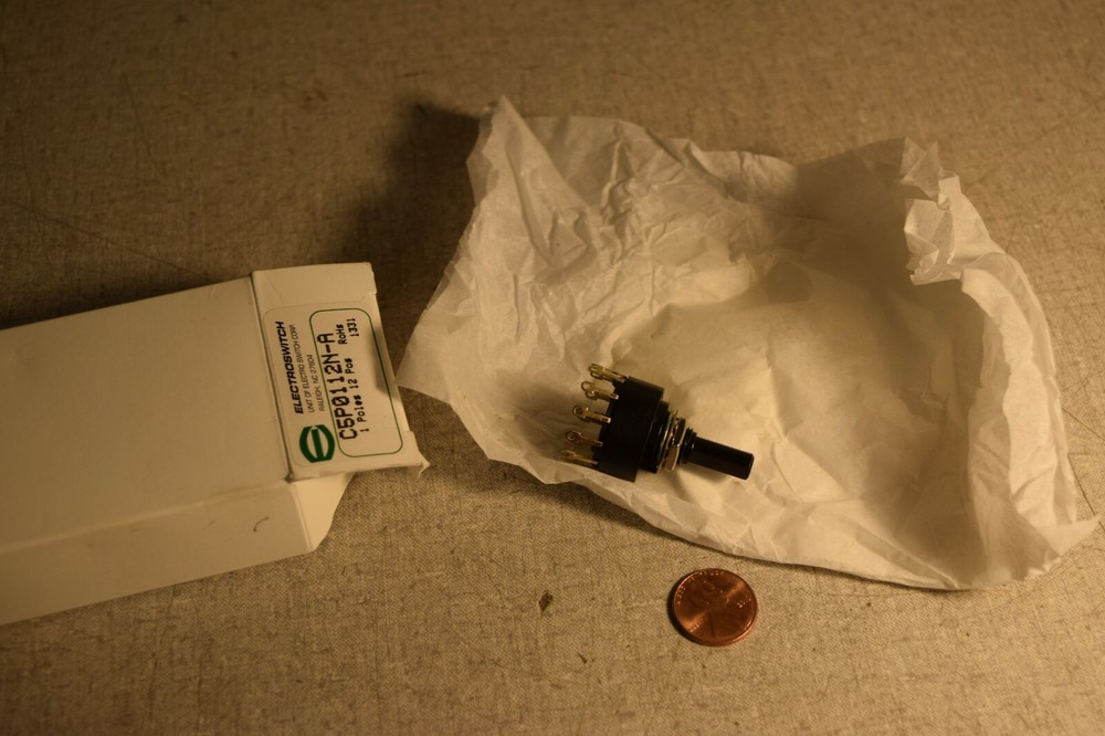 Electroswitch C5P0112N-A Rotary Switch
