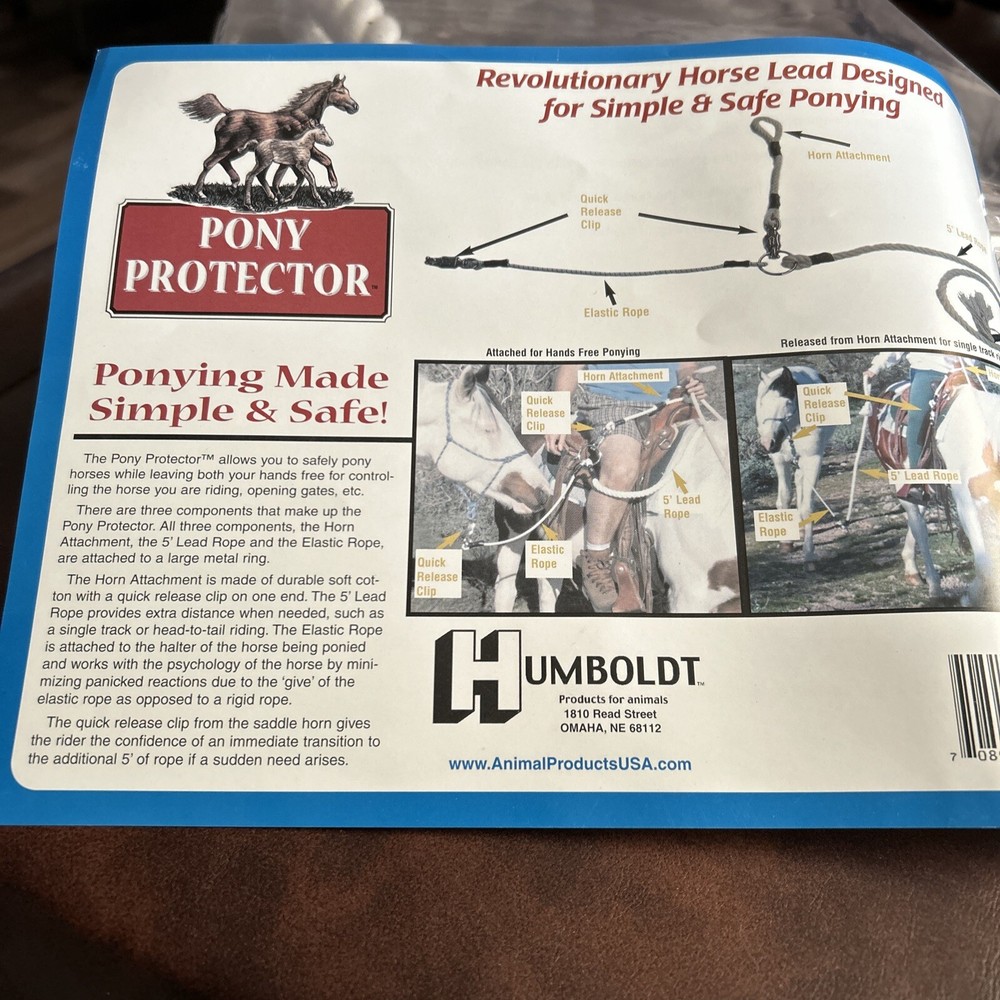 Horse Lead For Ponying 5’