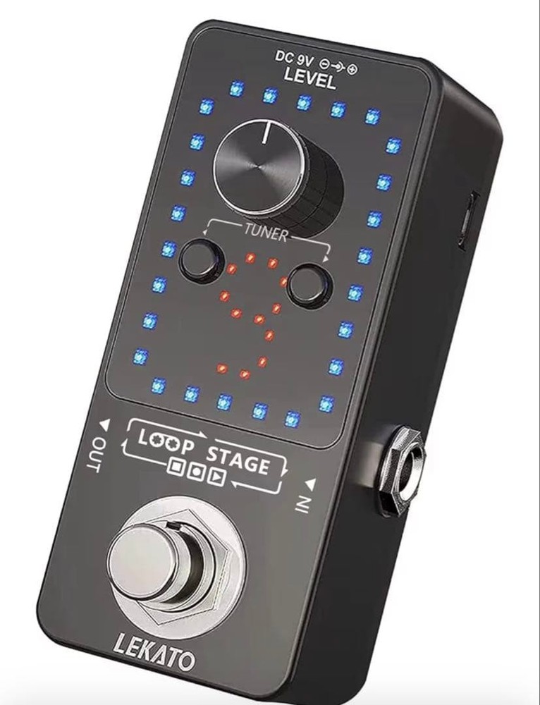 LEKATO Looper Tuner Boxed Footswitch