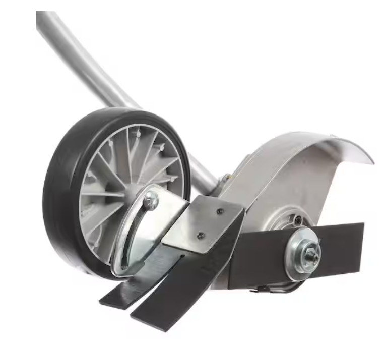 Curved Shaft Edger Attachment Adjustable Cutting Depth Attachments Capable